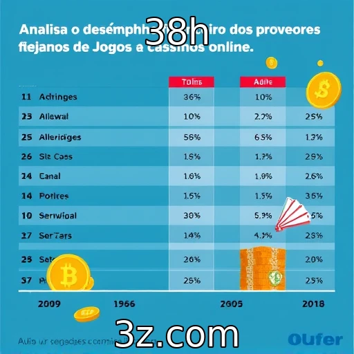 Desempenho financeiro de provedores de jogos e cassinos online